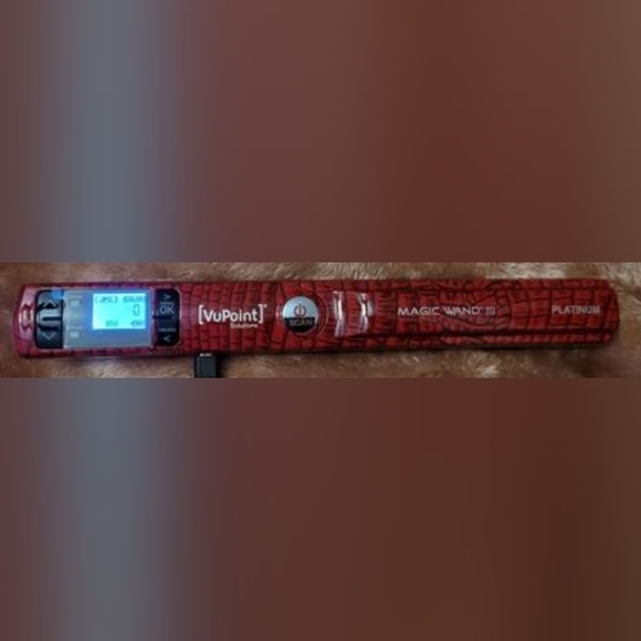 VuPoint Solutions Magic Wand III Platinum Portable Scanner - Picture 1 of 4